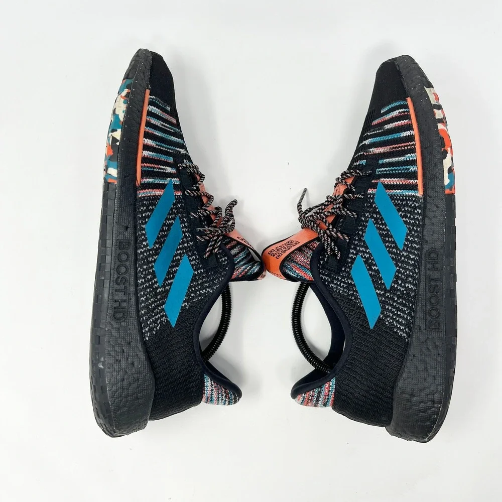 Missoni x adidas PulseBoost HD Core Black Size 11 US Men EUC Colorful EG2643